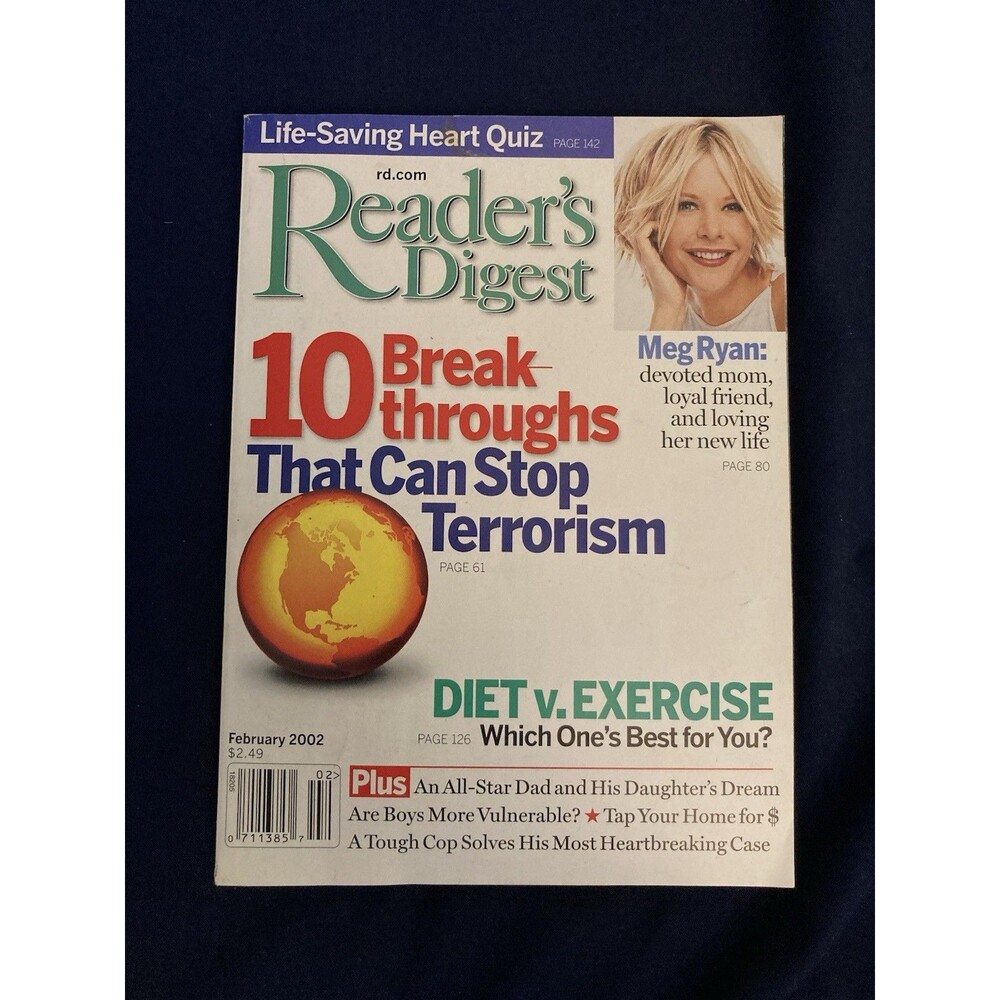 Vintage Reader’s Digest Magazine | February 2002